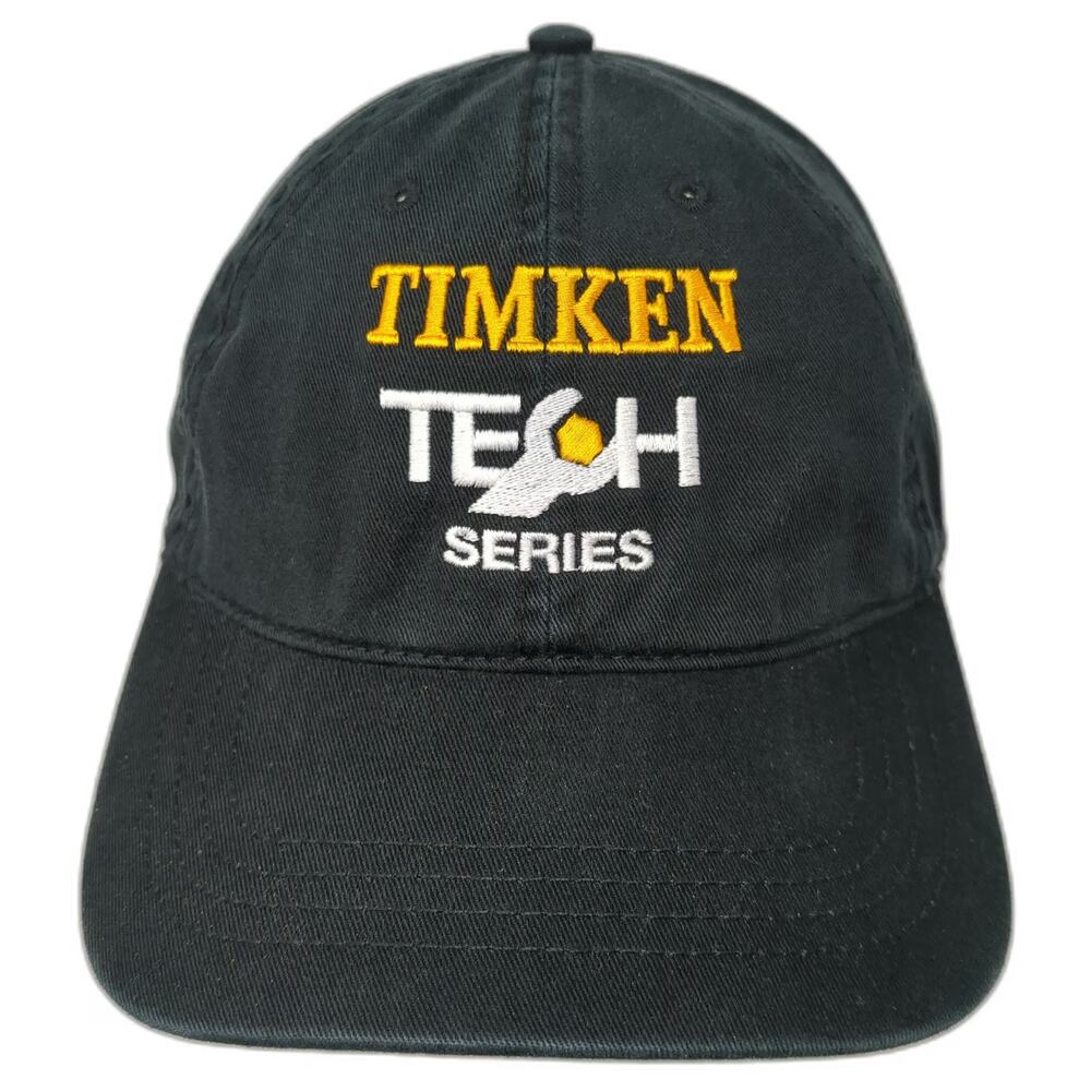 Cap America Baseball Cap Black One Size Timken Tech Series Slideback Hat